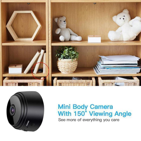 camera securite wifi connectee a l'application smartphone pour surveillance a distance en temps reel