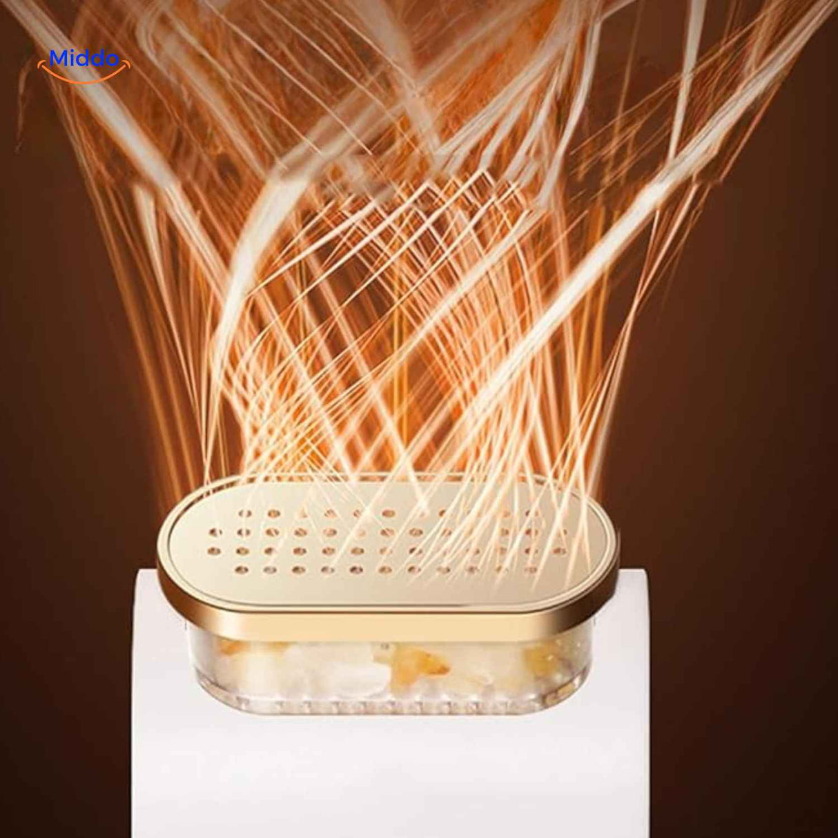 capsule parfum combinée à la technologie air chaud pour éliminer les mauvaises odeurs