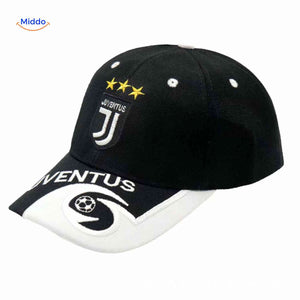 casquette de football brodée logo d'équipe durable, tissu respirant ajustable