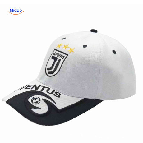 casquette sport Juventus logo brodé, légère et ajustable pour supporter