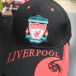 casquette de football Liverpool emblème brodé, légère confortable et ajustable