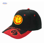 casquette de football avec logo sport brodé, tissu respirant et fermeture ajustable