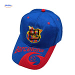 casquette sport Real Madrid blanche avec logo brodé, coupe ajustable légère