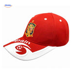 casquette sport club Real Madrid brodée, légère respirante et fermeture ajustable