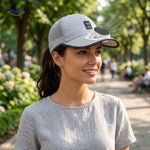 casquette de soleil rafraîchissante intégrant un ventilateur solaire rechargeable