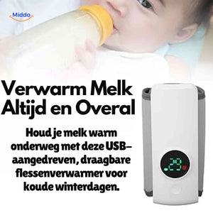 chauffe-biberon portable usb idéal pour les sorties et les voyages avec bébé