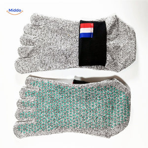 chaussettes cinq orteils pour milieux de travail à risque, résistance et protection maximales
