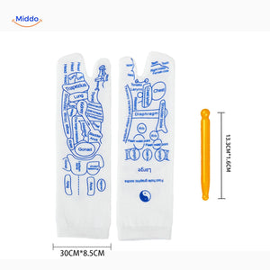 chaussettes acupression pour massage et sante des pieds au quotidien