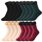 set de chaussettes en velours d'hiver dans tous les coloris disponibles