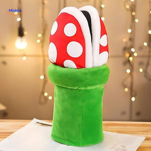 chaussons champignon au design anime kawaii, idéal pour les fans de culture japonaise