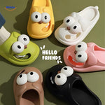 chaussons chien cartoon en plusieurs coloris amusants pour femmes — vue de l'assortiment complet