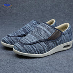 chaussures bleues avec accents marron chauds, combinant style et confort au quotidien