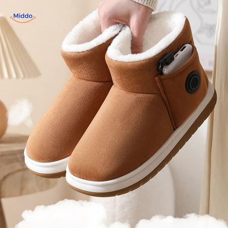 chaussures chauffantes disponibles en plusieurs coloris, choix de teintes pour tous les goûts