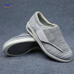 chaussures gris clair avec semelle en caoutchouc durable, légères et faciles à porter