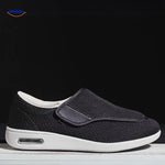 chaussures noires en mesh avec semelle à coussin d'air pour un amorti exceptionnel