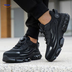 chaussures de sécurité securefit portées en situation professionnelle sur chantier ou en atelier