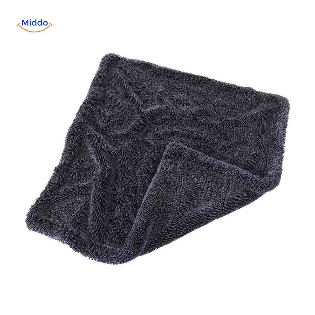 chiffon microfibre premium pour un séchage et nettoyage professionnel de l'auto