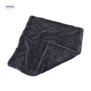 chiffon microfibre premium pour un séchage et nettoyage professionnel de l'auto