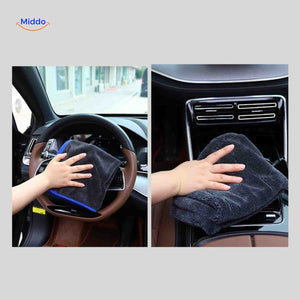 chiffon microfibre quick-dry ultra performant pour le nettoyage de la voiture
