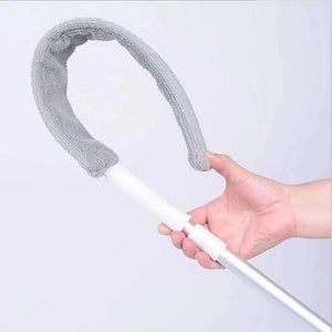 manche flexible du chiffon télescopique courbé pour accéder aux recoins difficiles