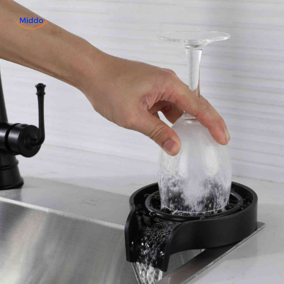 Rince-verres CleanTap haute pression pour évier, vue 01