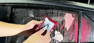 lingettes pour vitres de voiture, nettoyage facile et rapide sans eau ni produit liquide