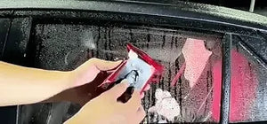 lingettes pour vitres de voiture, nettoyage facile et rapide sans eau ni produit liquide