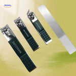 clipora nagelknipper professionele manicureset met vijl www.middo.nl