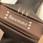 gros plan sur le tissu extensible et respirant du collant polaire thermique