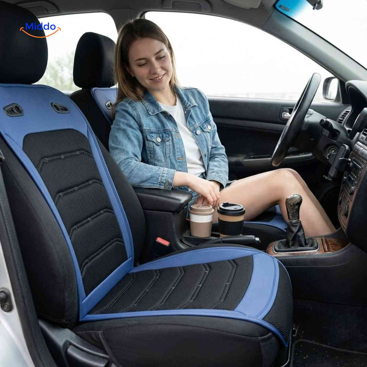 Coussin de siège auto ventilé CoolRide 12 V et 24 V, vue produit 2