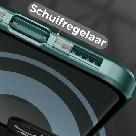 coque iphone double face avec curseur pratique pour retourner facilement la coque