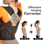 correcteur de posture dorsal : comparaison avant/après port du soutien lombaire