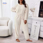 CosyLuxe™ Ensemble de pyjama | Polaire douce, chaude & idéale pour les soirées froides