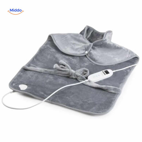 coussin chauffant électrique avec télécommande pour régler la chaleur sans effort