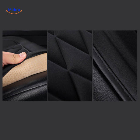 coussin chauffant auto en fibres haute qualité avec finition soignée et douce au toucher
