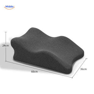 guide des dimensions et mesures précises du coussin de soutien ergonomique