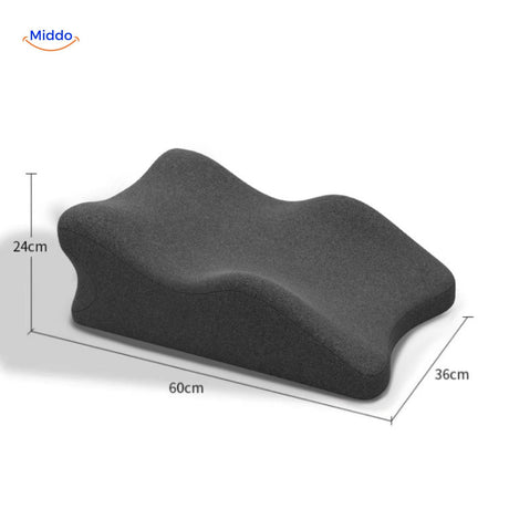 guide des dimensions et mesures précises du coussin de soutien ergonomique