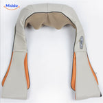 coussin de massage shiatsu avec têtes rotatives pour la nuque et le dos