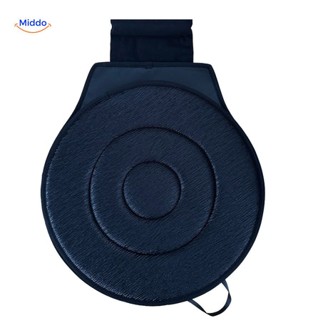 coussin de siège auto rotatif noir pour un bien-être au quotidien en voiture