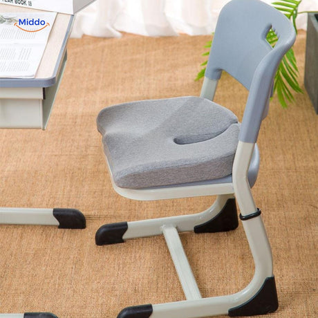 coussin de siège en mousse mémoire avec tissu extensible et durable pour un confort optimal