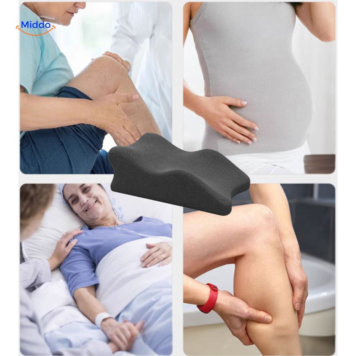 coussin de soutien des pieds favorisant une posture correcte et alignement