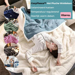 couverture en laine peluche lavable en machine, adaptée aux enfants, personne dormant confortablement