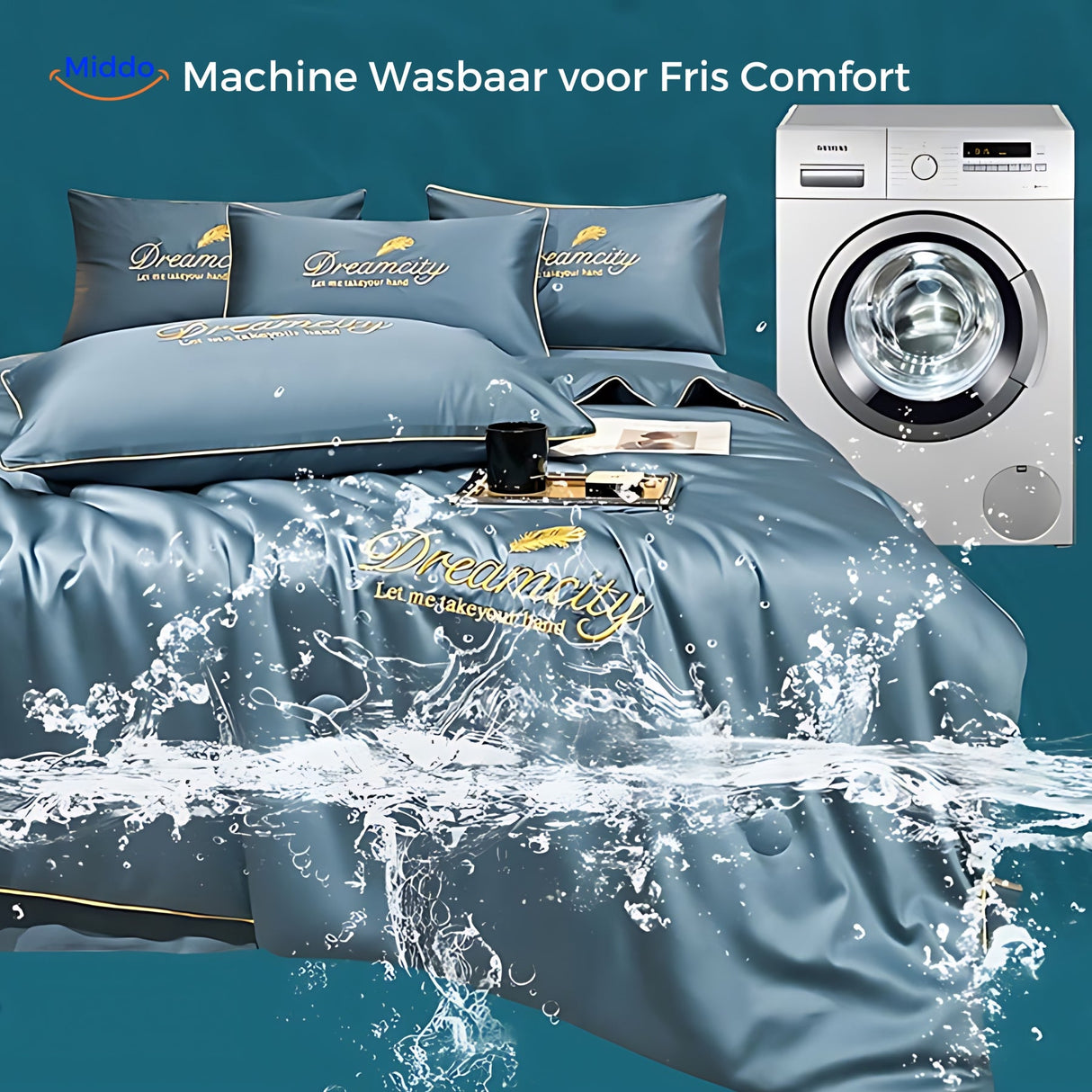 couverture rafraîchissante compatible avec le lavage en machine pour un entretien simple et hygiénique