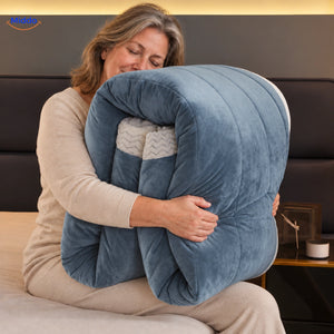 CozyFleece – Bleu acier
