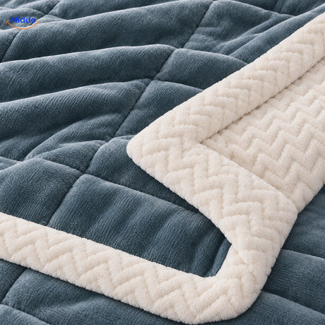 CozyFleece – Large bordure polaire couleur crème