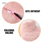 Cozypaws Chauffe-pieds gris alimenté par USB Middo