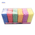 creativafoam klei zachte pastelkleuren klei set in transparante doos www.middo.nl