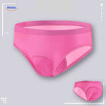 culotte de cyclisme femme coloris rose avec coussin gel intégré pour le confort en selle