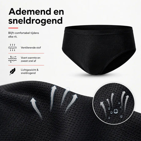 Cuissard cycliste homme Cyclira Men avec rembourrage 3D, noir, nettoyage de vélo, vue 10