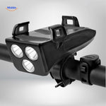 cyclomax fietsgadget telefoonhouder powerbank licht claxon op fiets www.middo.nl